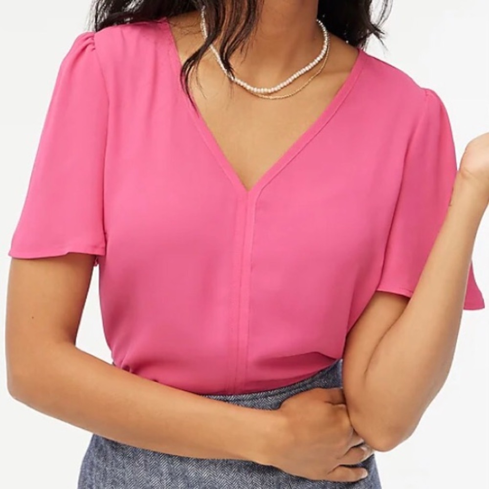 LAST CHANCE! NWT J Crew Factory V-Neck Top